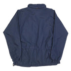 MONT AIR Mens Navy & Green Polyester Jacket M Zip Plain Outdoor Lightweight