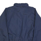 MONT AIR Mens Navy & Green Polyester Jacket M Zip Plain Outdoor Lightweight
