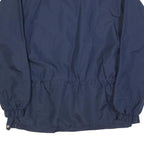 MONT AIR Mens Navy & Green Polyester Jacket M Zip Plain Outdoor Lightweight