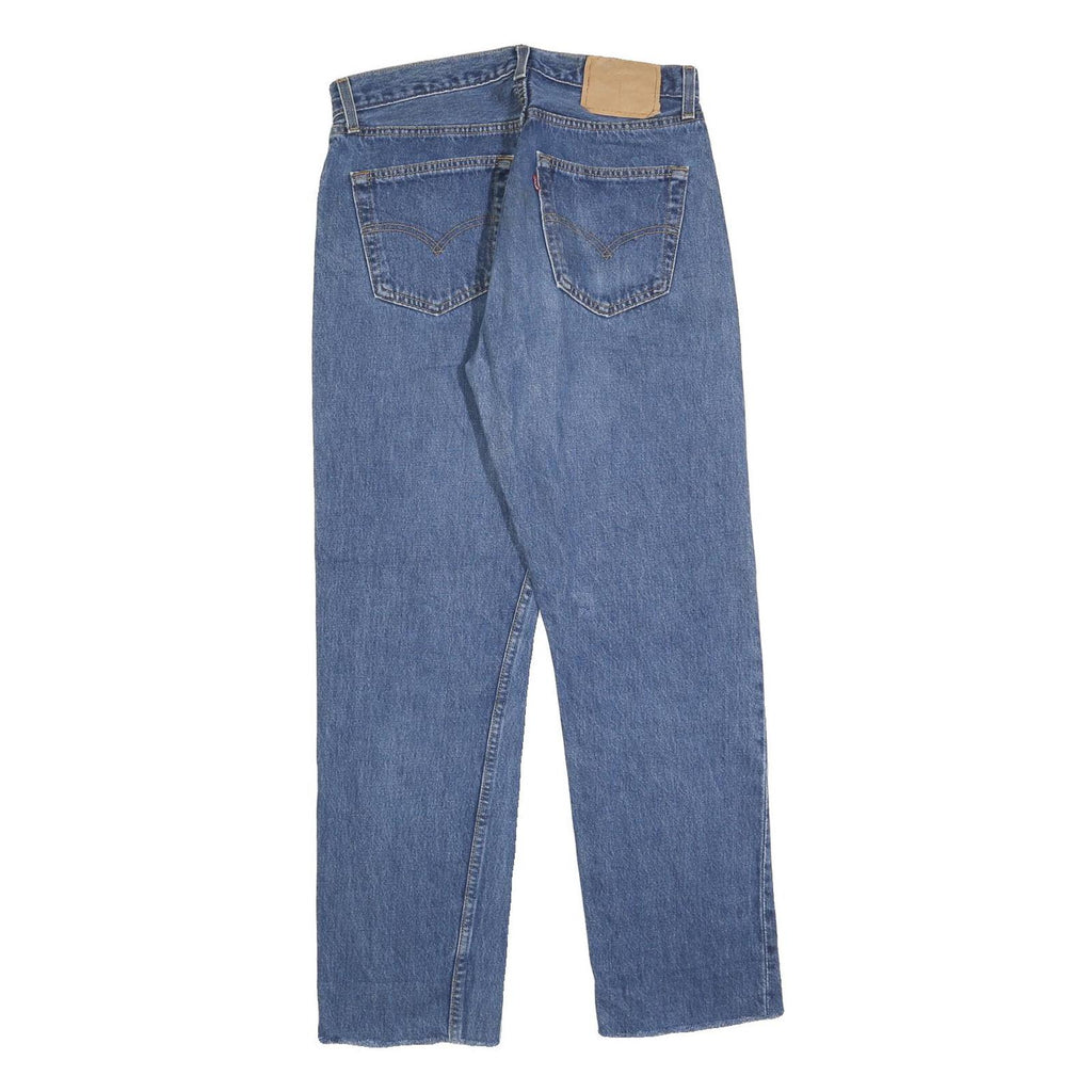 LEVI'S Mens Jeans Blue Regular Straight Denim Medium W30 L28 Classic Cotton