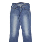 LEVI'S Womens Classic Blue Jeans Denim Medium W27 L32 Comfortable Zip Closure