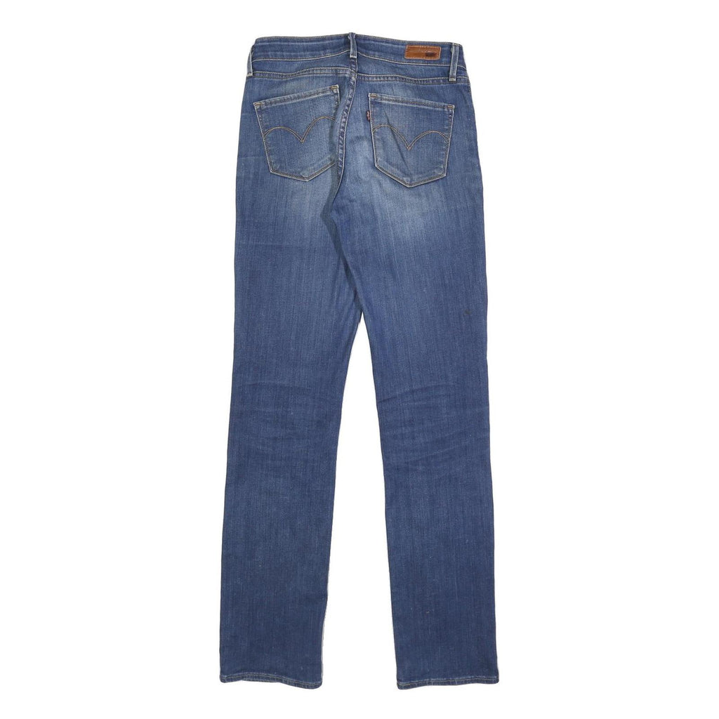 LEVI'S Womens Classic Blue Jeans Denim Medium W27 L32 Comfortable Zip Closure
