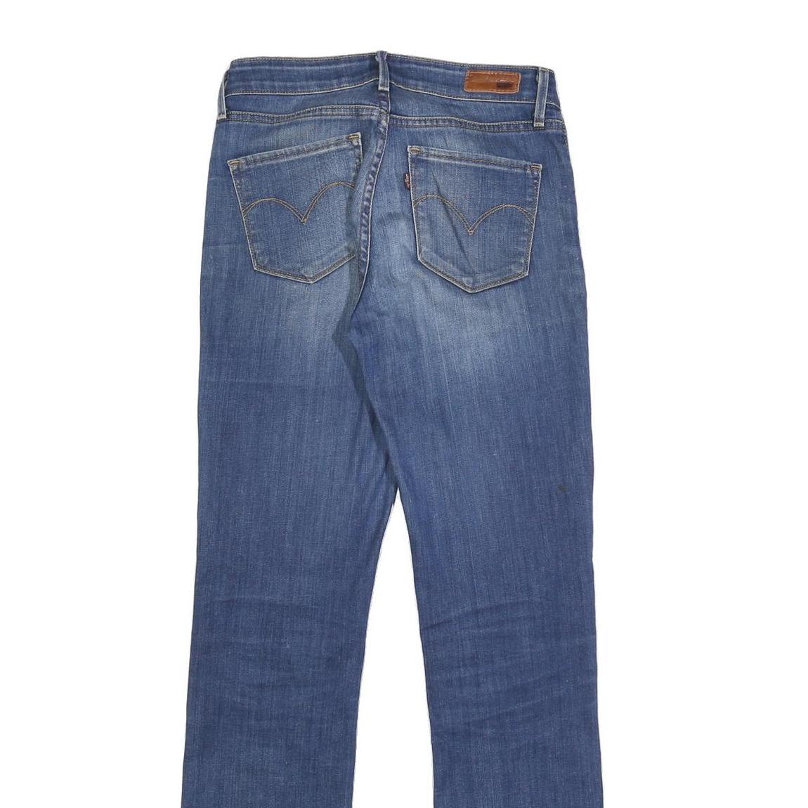 LEVI'S Womens Classic Blue Jeans Denim Medium W27 L32 Comfortable Zip Closure