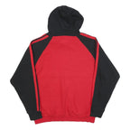 J AMERICA Mens Red & Black Heat Hockey Pullover Hoodie XL Sportswear Style
