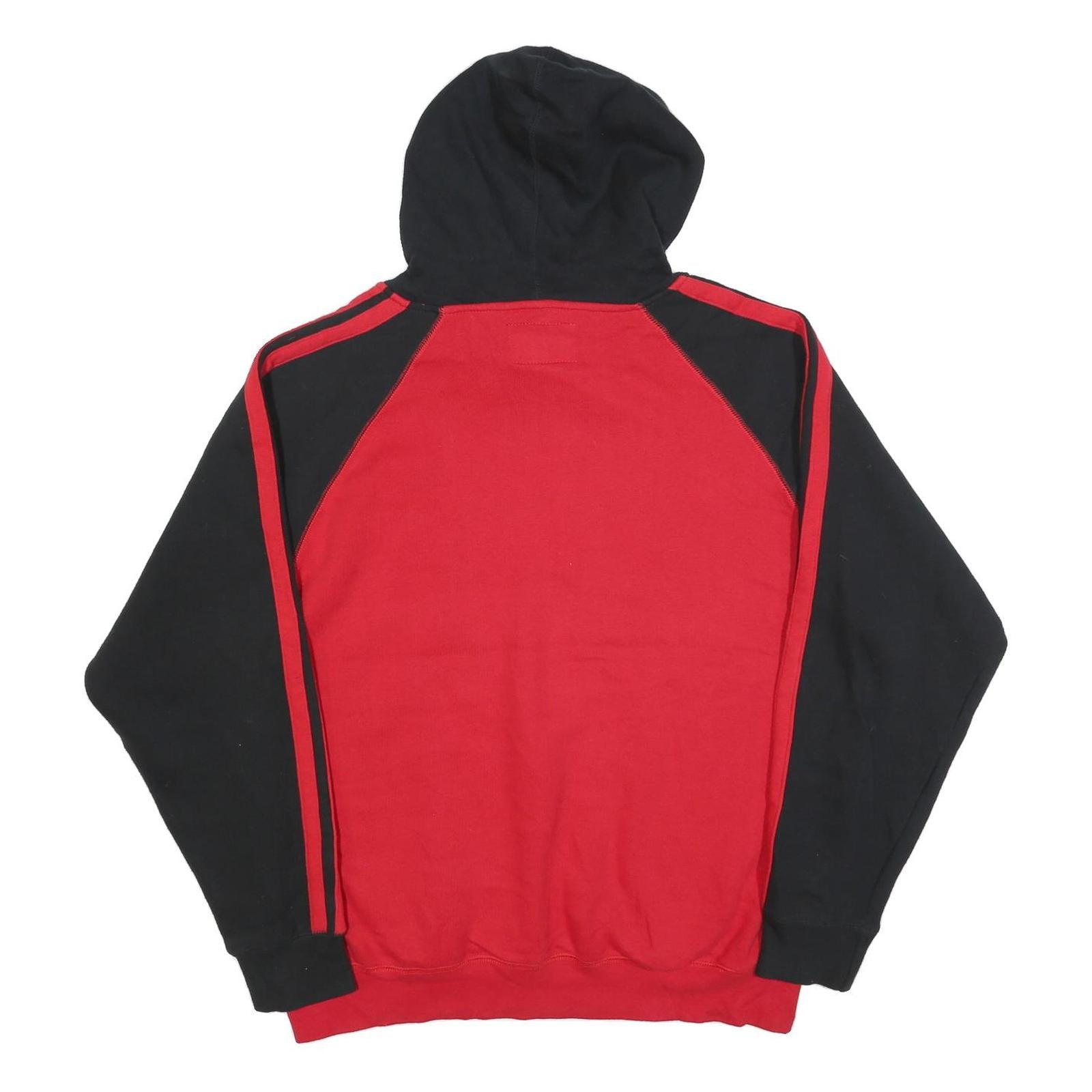 J AMERICA Mens Red & Black Heat Hockey Pullover Hoodie XL Sportswear Style