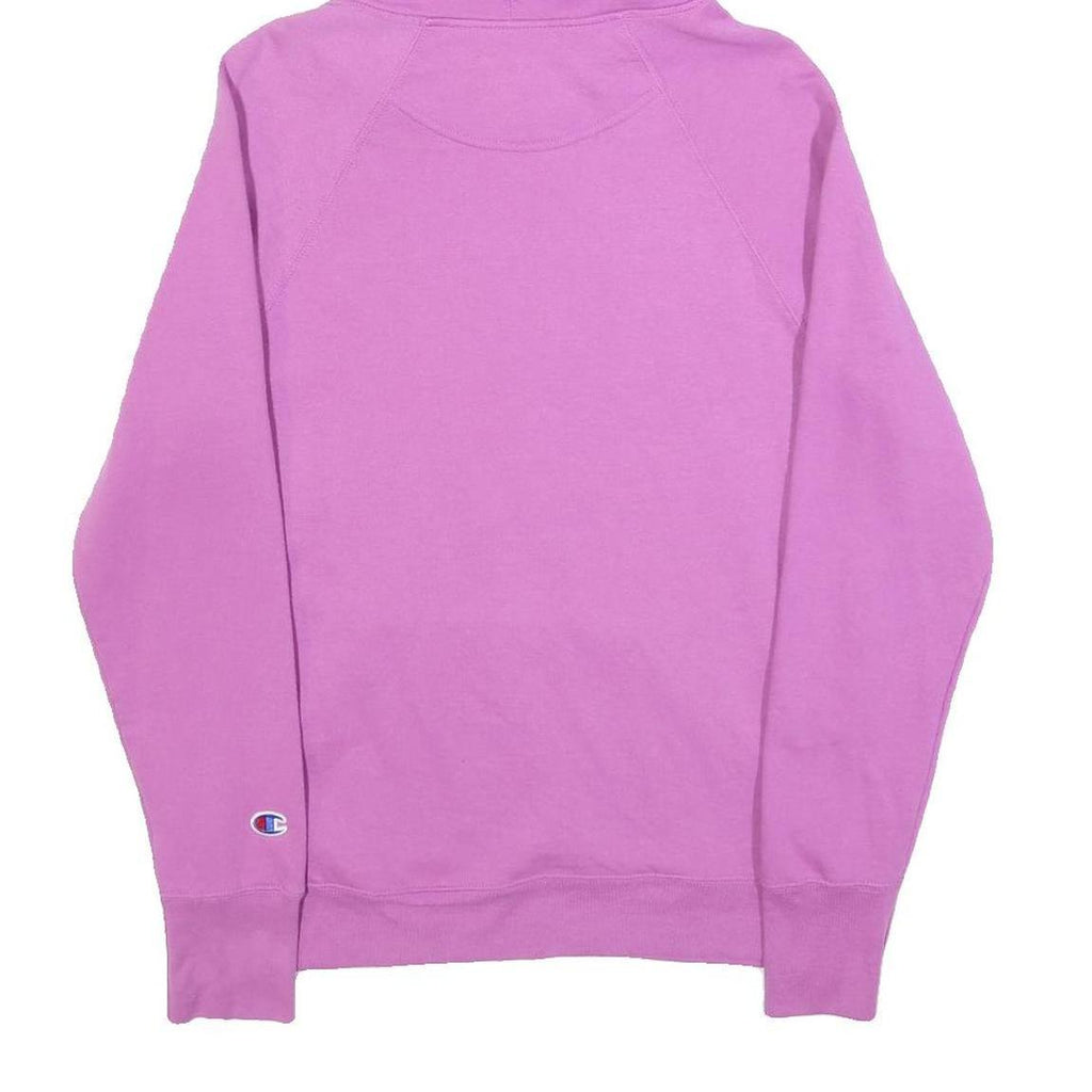 CHAMPION Womens Purple Hoodie S Classic Cotton Blend Pullover Hooded Sweatshirt