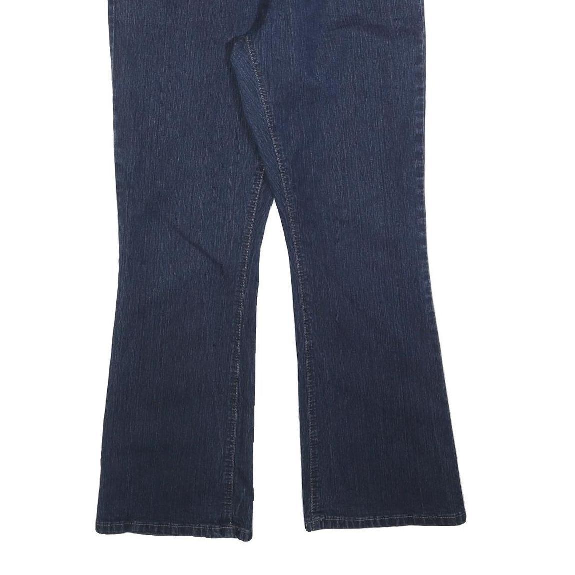 DICKIES Womens Slim Blue Denim Bootcut Jeans Cotton Blend W34 L30