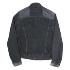 LEVI'S Womens Blue Denim Denim Jacket L Cotton Classic Button Closure