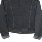 LEVI'S Womens Blue Denim Denim Jacket L Cotton Classic Button Closure