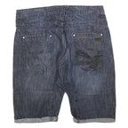 BENCH Mens Denim Blue Casual Shorts XL W38 Cotton Blend Stylish Pockets