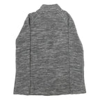 THE NORTH FACE Womens Grey Jacket S Polyester Plain Zip Outdoor Activewear