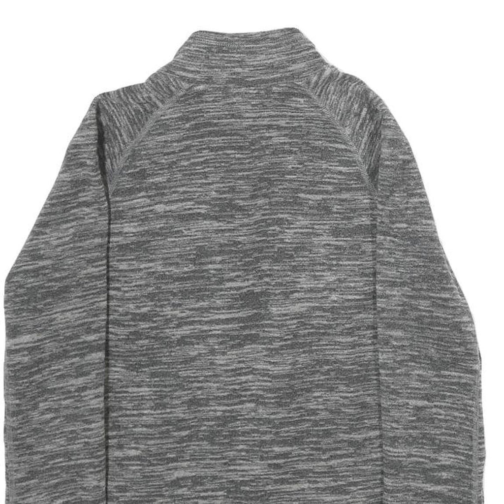 THE NORTH FACE Womens Grey Jacket S Polyester Plain Zip Outdoor Activewear