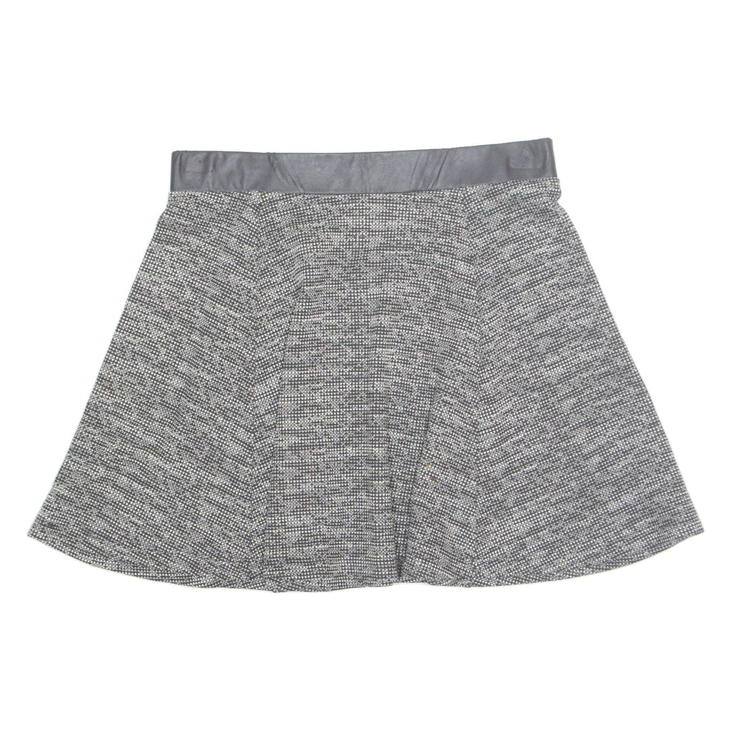 H&M DIVIDED Womens Skater Skirt Black Short S