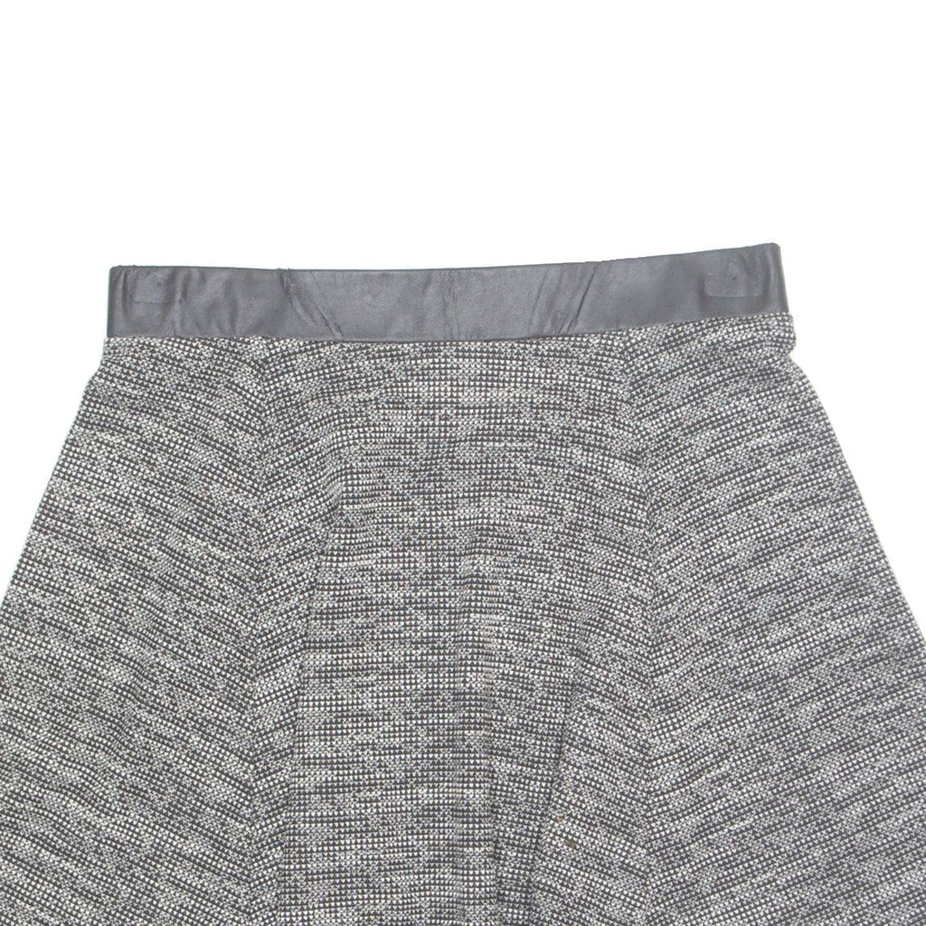 H&M DIVIDED Womens Skater Skirt Black Short S