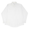 RED KAP Mens Plain Shirt White Long Sleeve 2XL