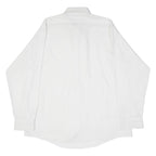 RED KAP Mens Plain Shirt White Long Sleeve 2XL