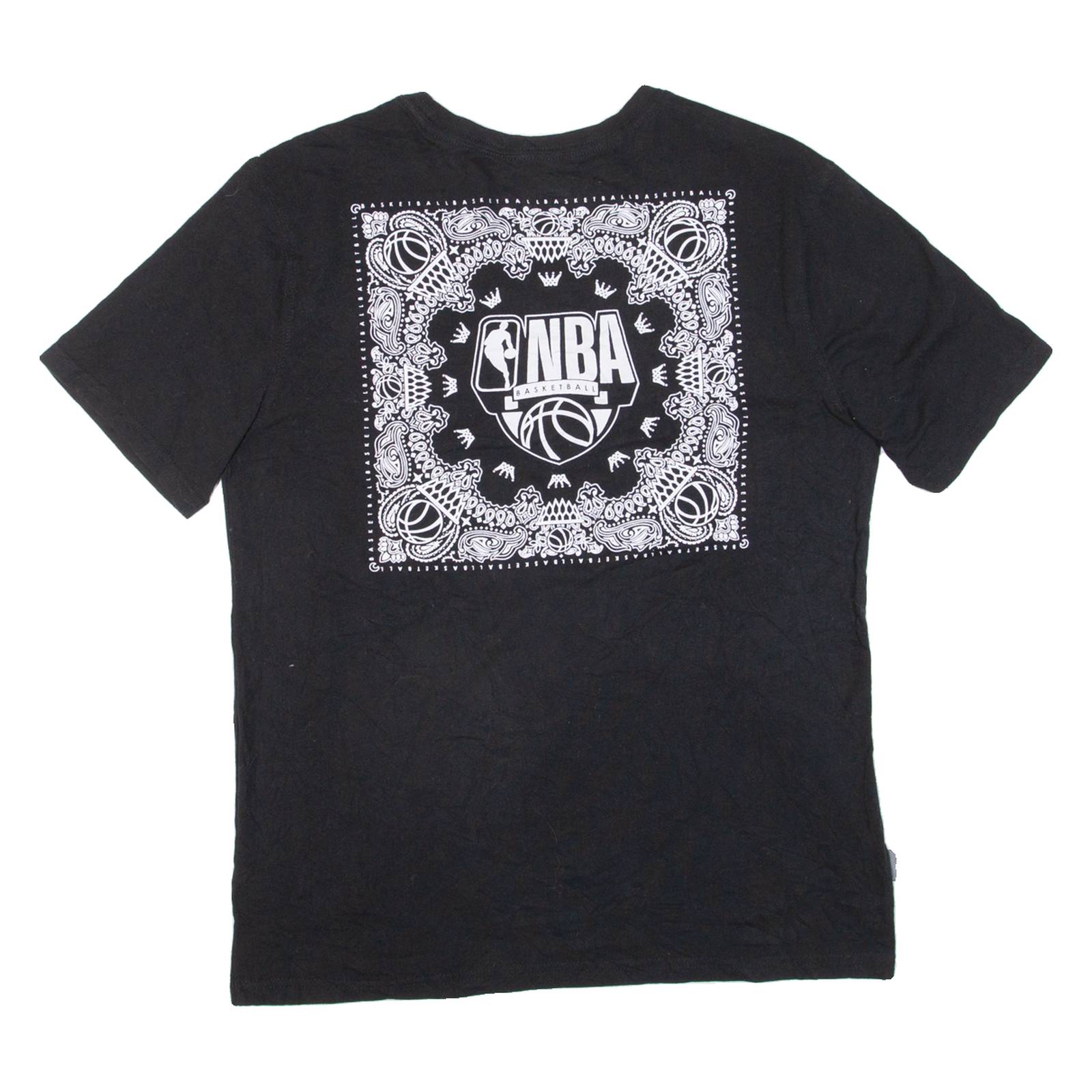 NBA Mens T-Shirt Black M