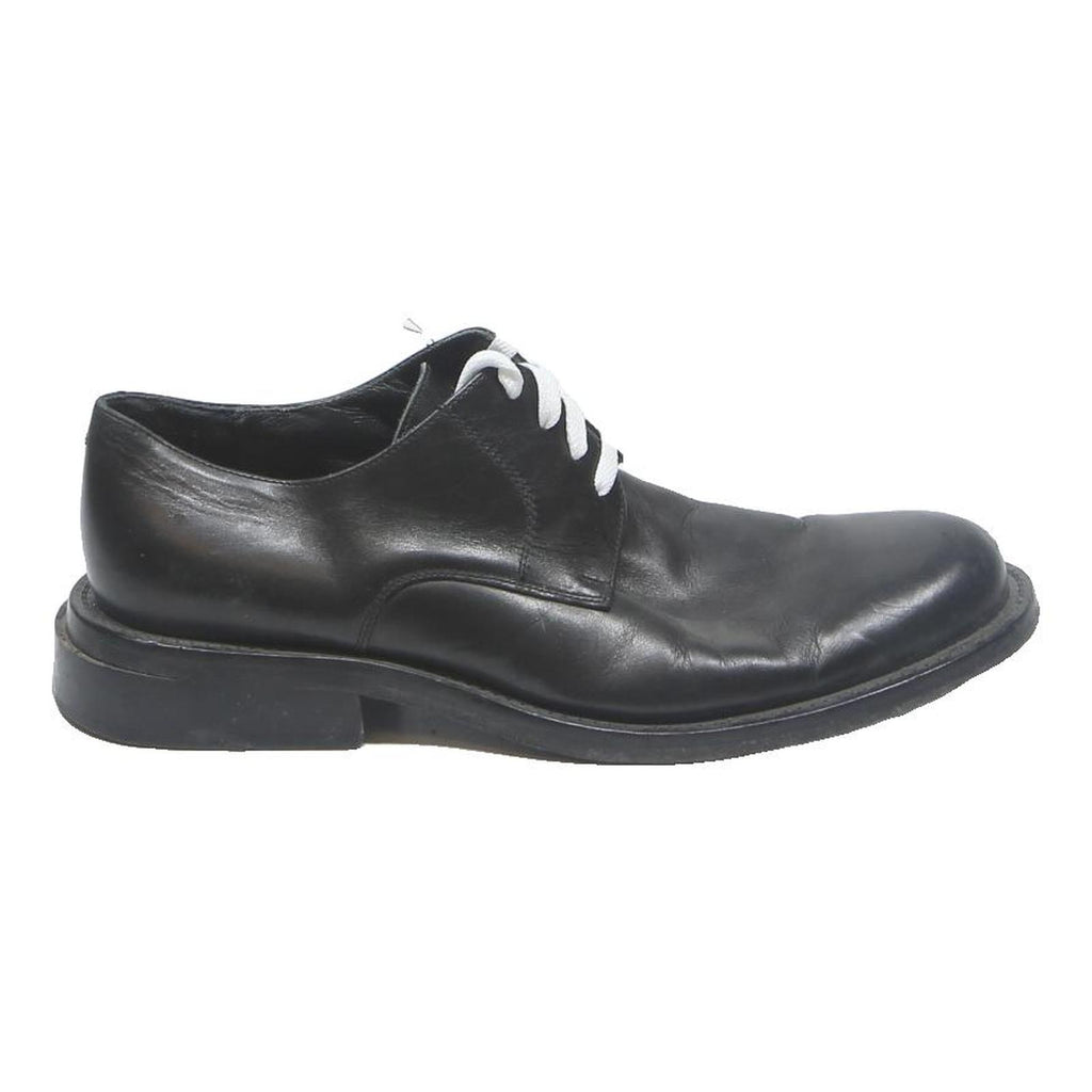 KENZO Mens Lace-Up Leather Black Shoes UK 10.5 Classic Formal Footwear