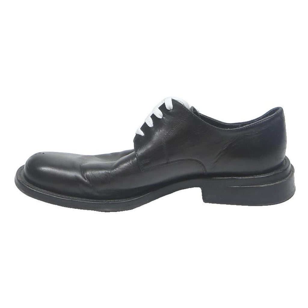 KENZO Mens Lace-Up Leather Black Shoes UK 10.5 Classic Formal Footwear