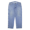 DICKIES Mens Jeans Blue Regular Straight Denim Medium W40 L31 Workwear Casual