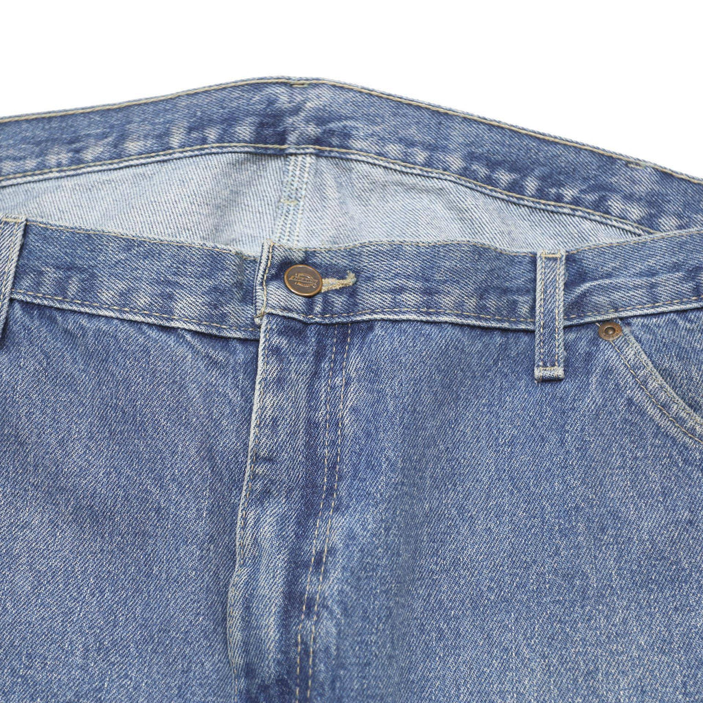 DICKIES Mens Jeans Blue Regular Straight Denim Medium W40 L31 Workwear Casual