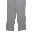 CARHARTT Mens Cotton Blend Grey Relaxed Fit Straight Trousers W34 L32 Casual