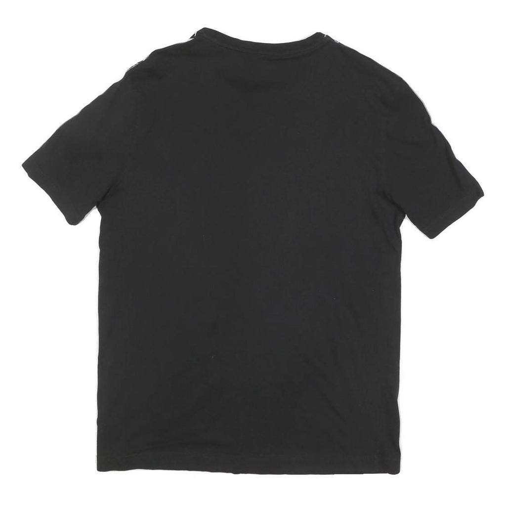 PUMA Mens Black Graphic T-Shirt M Short Sleeve Crew Neck Sportswear