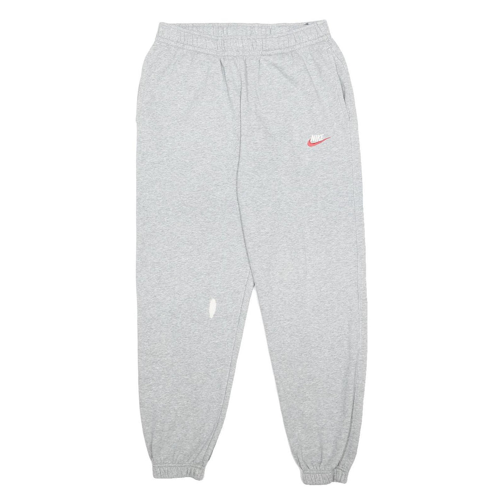 NIKE Mens Joggers Grey Slim Tapered M W28 L28 Cotton Blend Sportswear Casual