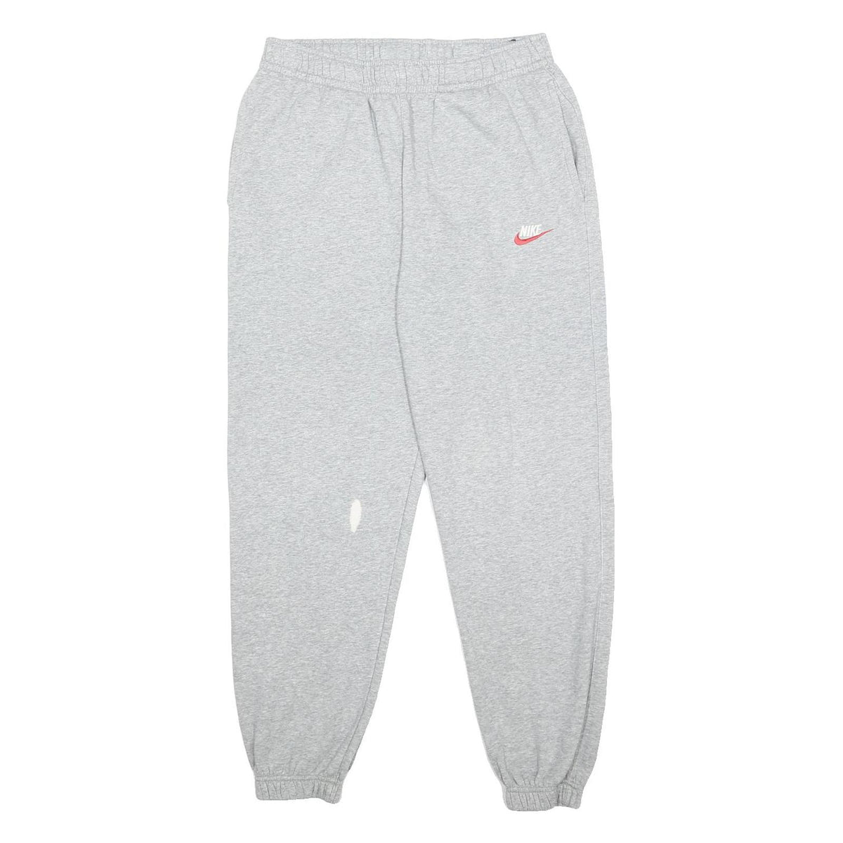 NIKE Mens Joggers Grey Slim Tapered M W28 L28 Cotton Blend Sportswear Casual