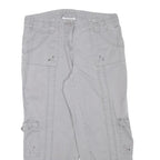 STYLE AND CO Womens Shorts Grey Casual Cotton Blend M W28 Utility Pockets