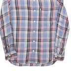LEVI'S Womens Blue & Red Check Shirt XS Button Down Cotton Blend Lightweight