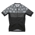 MONTON Womens Grey & Black Modern T-Shirt M Short Sleeve Crew Neck Cycling