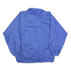 RENCO MARWELL Mens Blue Jacket M Polyester Plain Zip Outdoor Windbreaker