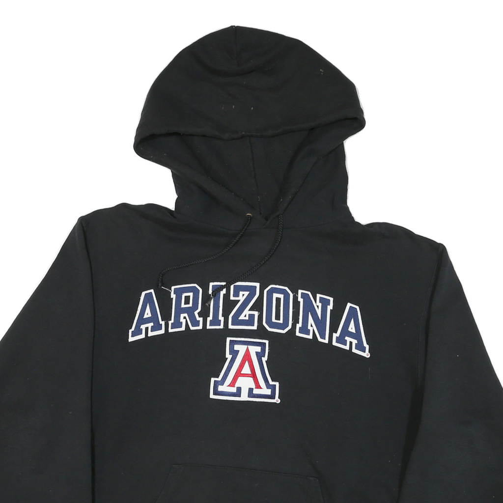CHAMPION Mens Black Arizona Hoodie M Cotton Blend Pullover Casual