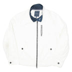 NAUTICA Mens Bomber Jacket White L