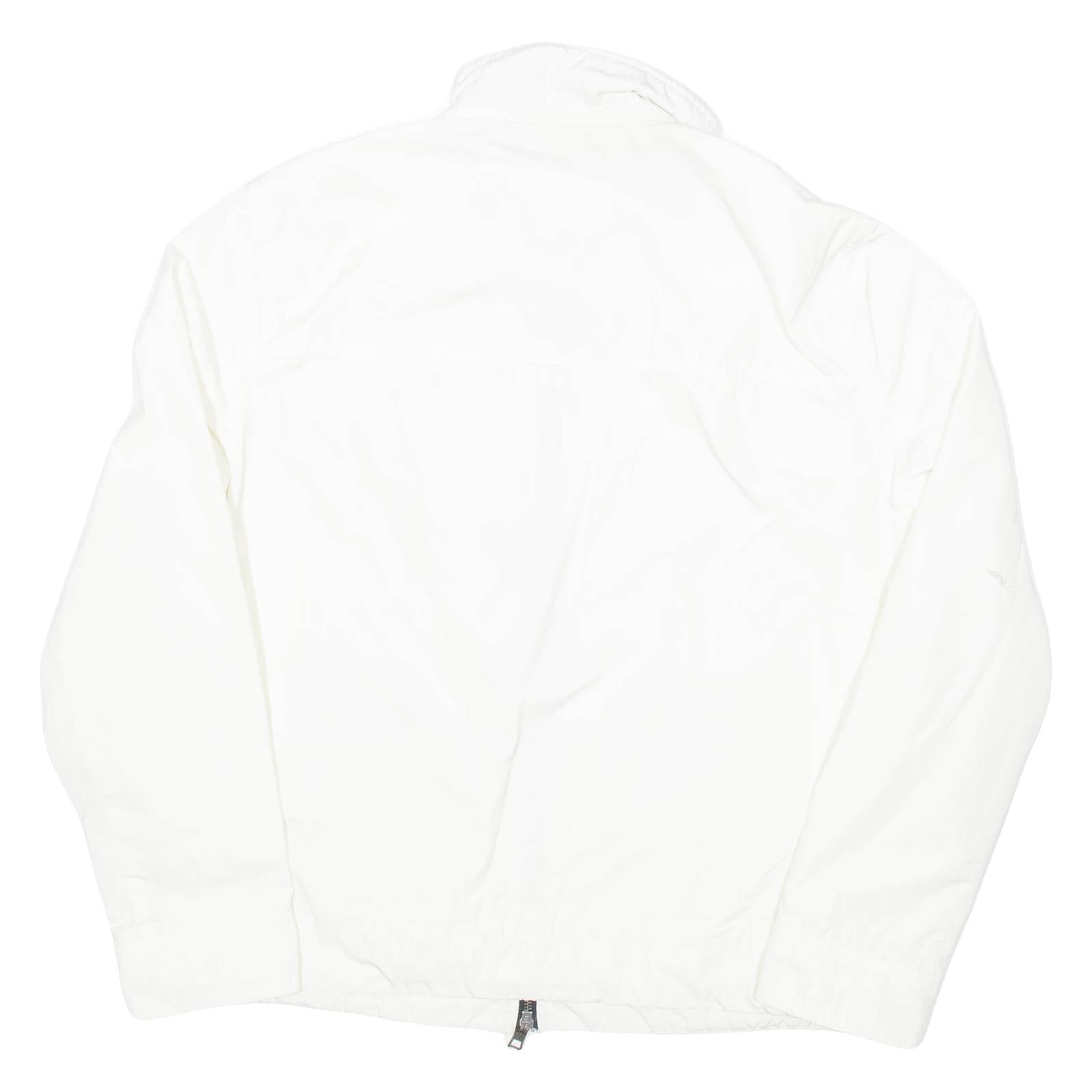 NAUTICA Mens Bomber Jacket White L