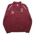 NIKE Mens Maroon Bearcats Track Jacket XL Polyester Zip Plain Sports