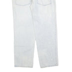 SOUTHPOLE Mens Jeans Blue Regular Straight Denim Light W40 L32 Casual Zip