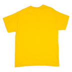 GILDAN New England Tech Mens T-Shirt Yellow USA L