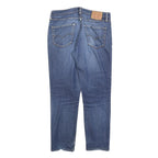 LEVI'S 511 Slim Mens Jeans Blue Slim Skinny Denim Medium W34 L29 Distressed