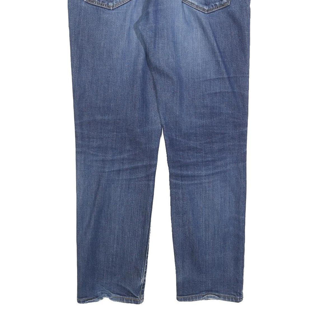 LEVI'S 511 Slim Mens Jeans Blue Slim Skinny Denim Medium W34 L29 Distressed