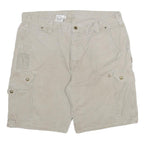 CARHARTT Mens Shorts Beige Cargo 3XL W40 Cotton Blend Comfortable Workwear