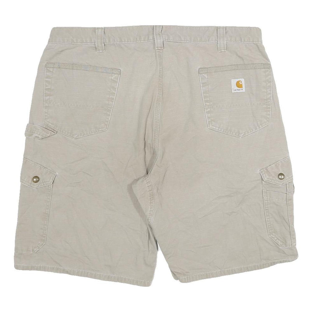 CARHARTT Mens Shorts Beige Cargo 3XL W40 Cotton Blend Comfortable Workwear