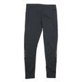 NIKE Womens Joggers Black Slim Skinny S W26 L28 Reflective Zip Detail Activewear