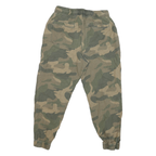 HOLLISTER Mens Cotton Blend Camouflage Regular Drawstring Trousers W28 L24