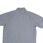 WRANGLER Mens Blue Shirt XL Cotton Blend Casual Button Pocket Comfortable