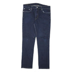 LEVI'S Mens Slim Blue Denim Jeans W32 L29 Zip Closure Classic Style