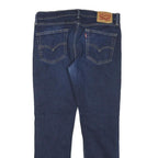 LEVI'S Mens Slim Blue Denim Jeans W32 L29 Zip Closure Classic Style