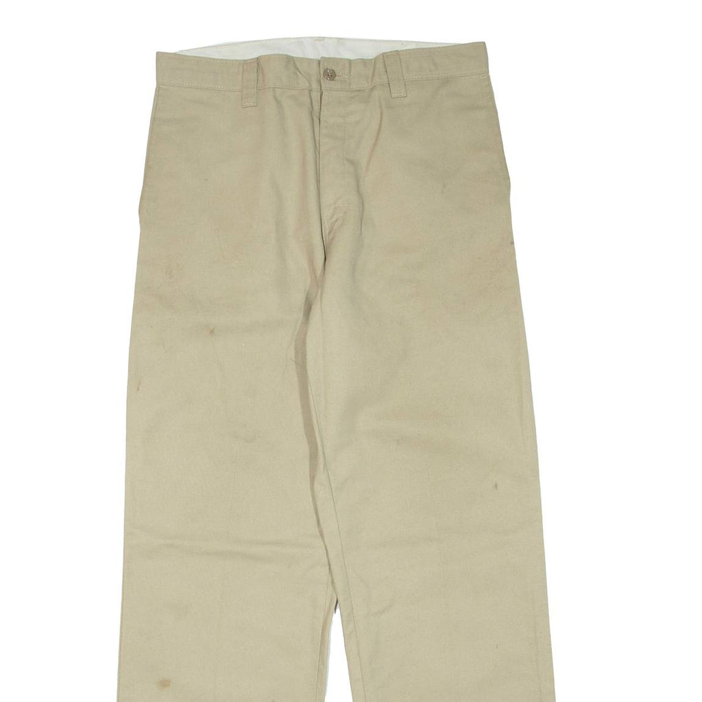 DICKIES Mens Trousers Beige Regular Straight W30 L32