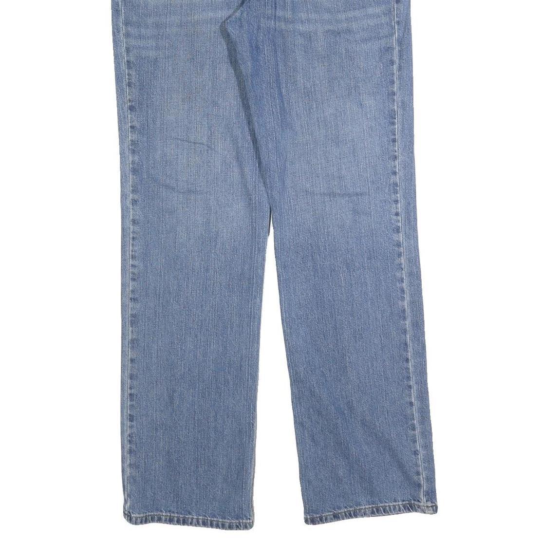 CARHARTT Mens Jeans Blue Relaxed Straight Denim Medium W36 L34 Zip Closure